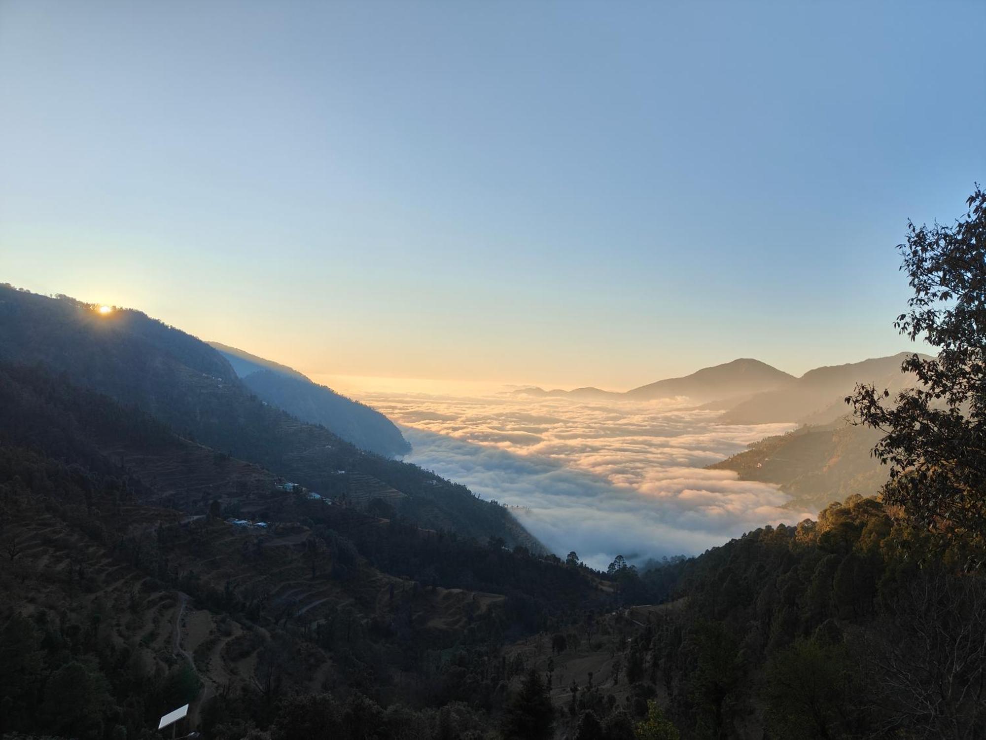 Himwanderer Camps & Cottages Pangot Nainital Exteriér fotografie
